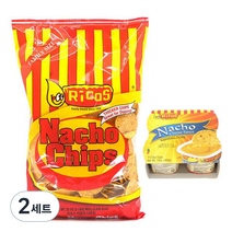 리코스 나쵸 칩 907g + 치즈소스 100g 4p 세트, 2세트