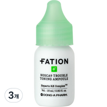 파티온 노스카나인 트러블 흔적 앰플, 15ml, 3개