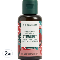 비에스케이코퍼레이션 스트로베리 샤워젤, 2개, 60ml