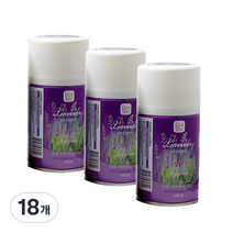 아로마에어 실내용 방향제 스위트라벤더, 170g, 18개, 꽃향