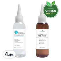 글로우몬스터 병풀 추출물 100ml + 3Kda 올리고 히알루론산 2% 원액 100ml, 4세트