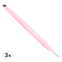 슈가레브 오토 아이브로우 펜슬 0.35g, 갈색, 3개