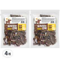 펫츠몬 실속있는선택 애견 수제간식 500g, 오리목뼈, 4개