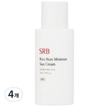 에스알비 라이스 브란 마일드 수분 선크림 SPF50+ PA++++, 50ml, 4개