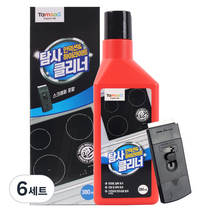 탐사 인덕션&하이라이트 클리너 380ml+ 스크래퍼 세트, 6세트