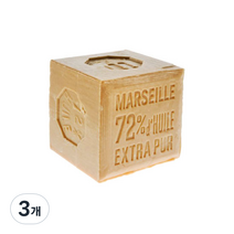 마르세유 랑팔라투르 사봉드 비누 블랑, 600g, 3개