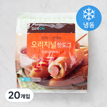 집으로ON 오리지널 핫도그 (냉동), 75g, 20개입