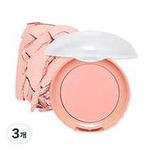 에뛰드 러블리 쿠키 블러셔 4.5g, 3개, OR201살구피치무스