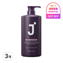 제이숲 단백질 헤어팩 트리트먼트, 1000g, 3개