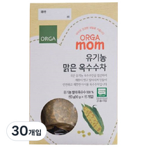 올가홀푸드 유기농 발아 옥수수차, 옥수수, 30개입