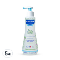 무스텔라 노 린스 클렌징 워터, 5개, 300ml