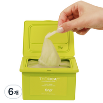 SNP 더시카 4.0 데일리 뽑아쓰는 마스크팩 350g, 30개입, 6개