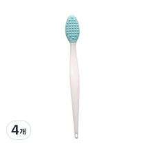 저자극 클렌징세안 듀얼 모공브러쉬, 4개, 랜덤발송