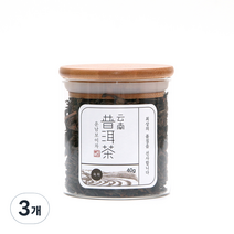 운남보이차 숙차 유리병 S, 40g, 3개