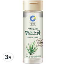 청정원 함초소금, 140g, 3개