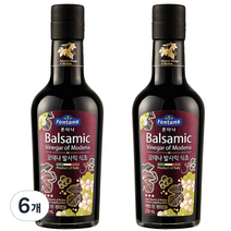 폰타나 모데나 발사믹 식초 실버라벨, 250ml, 6개