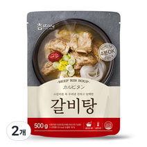 참스토리 갈비탕, 500g, 2개
