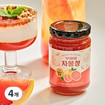 무화당 자몽청, 235g, 4개