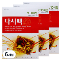 티앤씨일렉트로닉스 다시백 대, 30매입, 6개입, 대(L)