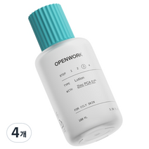 오픈워크 지성 피부용 로션, 100ml, 4개