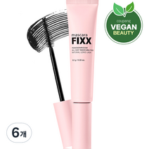 쏘내추럴 올 데이 픽스 마스카라 9.5g, 혼합색상, 6개