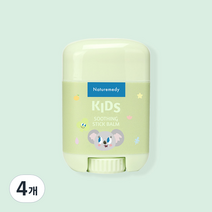 네츄레메디 수딩 스틱밤 보습제, 16g, 4개