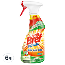 브레프 파워 주방용 세정제, 500ml, 6개