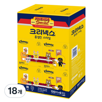 크리넥스 카카오 홈냅킨 130p, 18개, 화이트