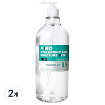 키로 히아루론산 모이스춰 스킨, 1000g, 2개