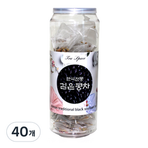 한국전통 검은콩차 티백, 1.3g, 40개