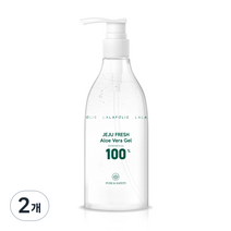 라라폴리 제주 프레쉬 알로에 베라 수딩젤 100%, 300ml, 2개