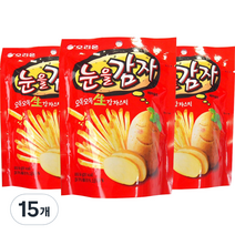 오리온 눈을감자 스낵, 56g, 15개