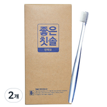바른생활 좋은칫솔 탄력모, 8개입, 2개