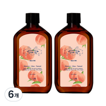 씨에프씨랩 아르간 글로우 헤어오일 러브피치, 110ml, 6개