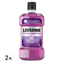 리스테린 토탈 케어 플러스 구강청결제, 1L, 2개