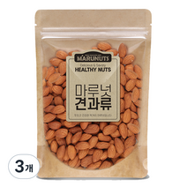 마루넛 볶음아몬드, 500g, 3개