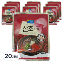 청은 산초가루, 40g, 20개