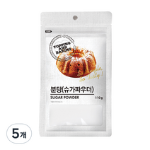 큐원 분당 슈가파우더, 110g, 5개