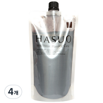 하수오 헤어용 왁싱큐어 500g, 다크브라운, 4개