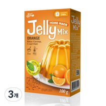 브레드가든 오렌지젤리믹스 젤리만들기, 100g, 3개