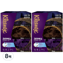 크리넥스 보습에센스 로션 천연펄프 미용티슈 3겹, 3개입, 8팩