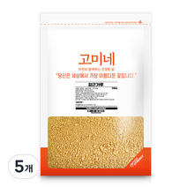 고미네 갈근 가루, 5개, 300g