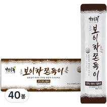 자연공유 보이차 쫀득이, 35g, 40봉
