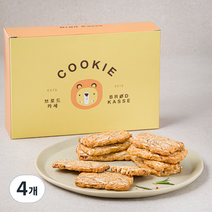 브로드카세 고소한 아몬드 쿠키, 180g, 4개