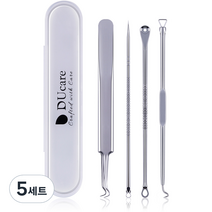 두케어 피지압출기 4종 킷트, 혼합 색상, 5세트