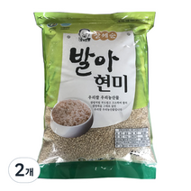 장세순 발아현미 4kg, 2개