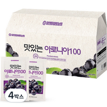 참앤들황토농원 맛있는 아로니아100 즙 30p, 2100ml, 4박스
