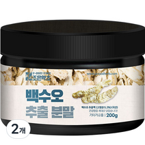 조은약초 백수오 추출분말, 2개, 200g