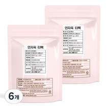 연자육 삼각티백, 1g, 30개입, 6개