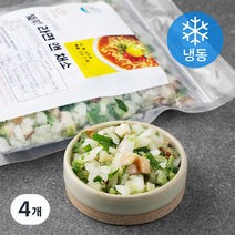팜조아 친정엄마꾸러미 뚝딱 라면 앤 채소 (냉동), 500g, 4개